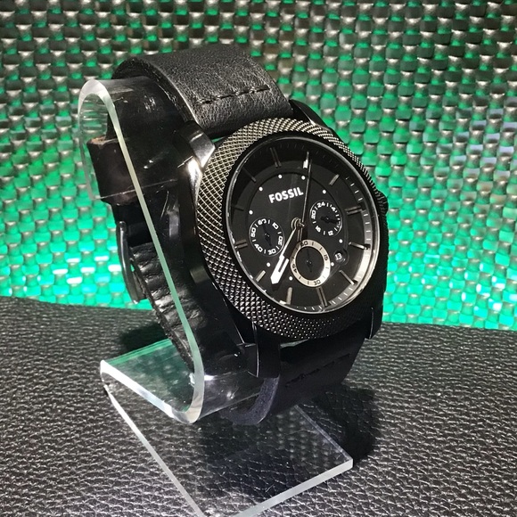 Fossil Machine on Leather - Picture 3 of 6